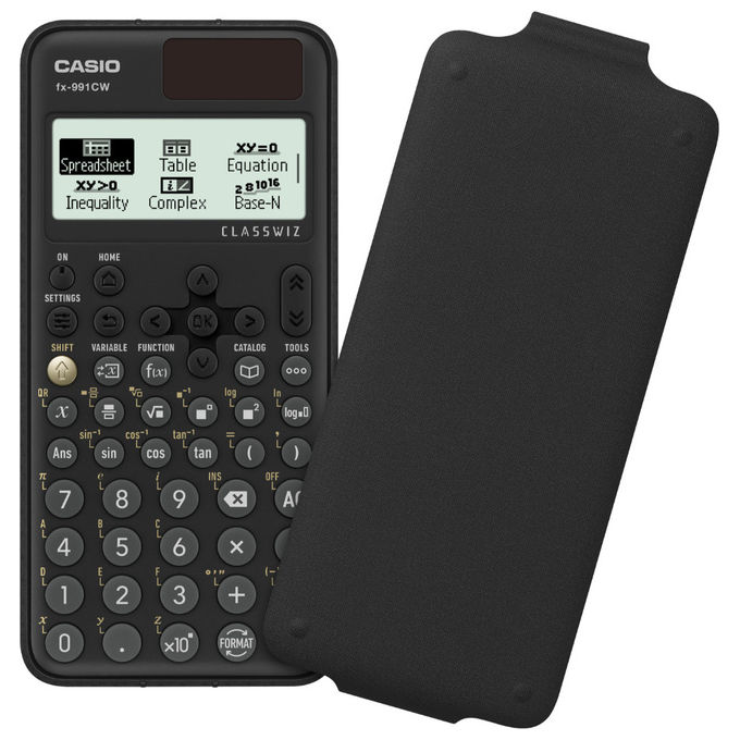 Casio, Calcolatrice Scientifica FX-991CW ClassWiz, Display LCD, Nero
