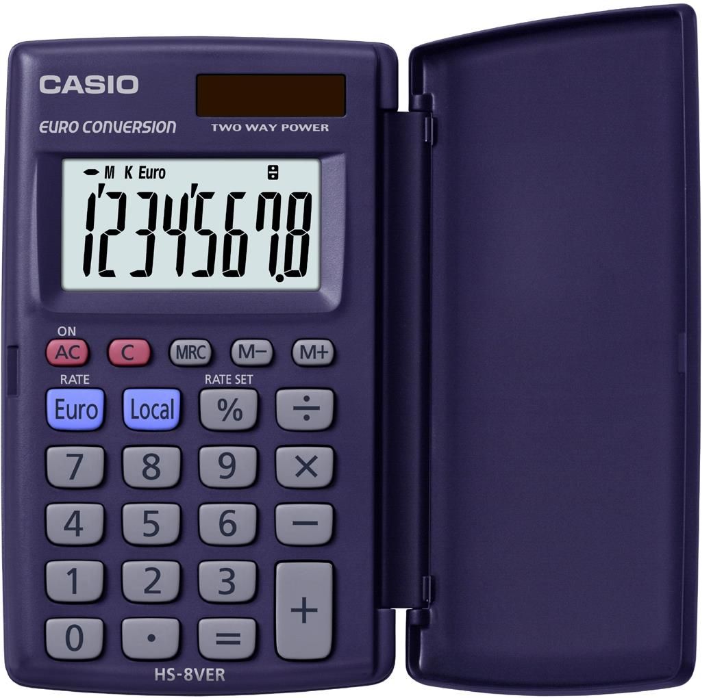 Casio HS-8VER Calcolatrice Tascabile