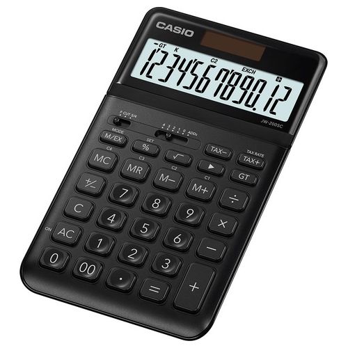 Casio JW-200SC-BK Calcolatrice da Tavolo