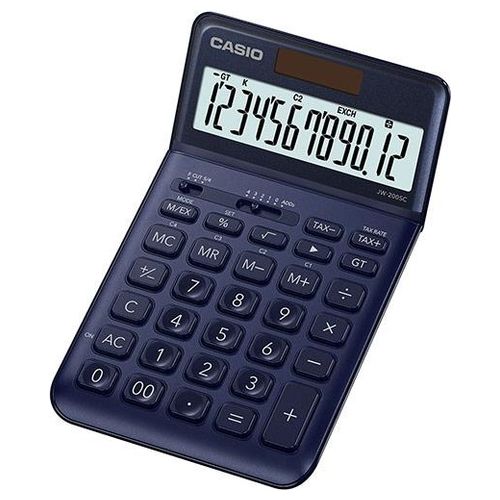 Casio JW-200SC-NY Calcolatrice da Tavolo Blu Navy