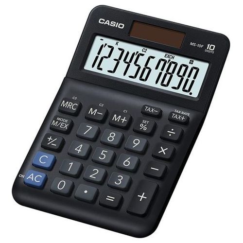 Casio MS-10F Calcolatrice da Tavolo Display a 10 Cifre