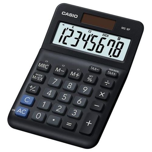 Casio MS-8F Calcolatrice da Tavolo Display a 8 Cifre