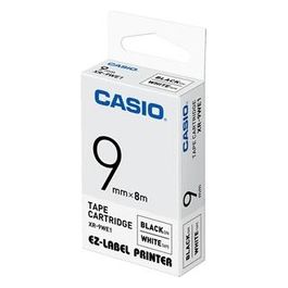 Casio Nastro 9x8mt Bianco Scritt N