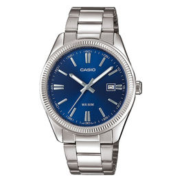 orologio unisex analogico quarzo acciaio inox blu 38.5mm mtp1302pd2avef
