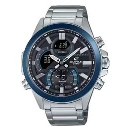 Orologio Analogico al Quarzo Uomo con Cinturino in Acciaio Inossidabile Edifice Bluetooth