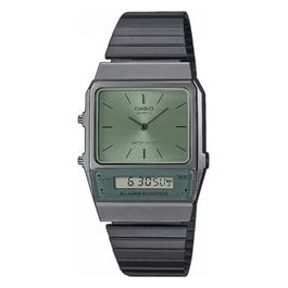 orologio unisex analogico digitale quarzo acciaio verde vintage aq800ecgg3aef
