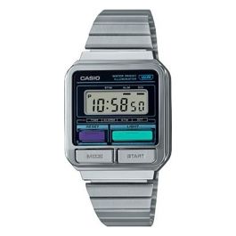 Orologio Digitale al Quarzo Uomo con Cinturino in Acciaio Inossidabile Vintage
