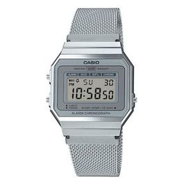 Casio Orologio Digitale da Donna con Cinturino in Acciaio Inox