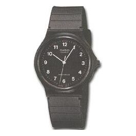 Casio Orologio da Polso Classico con Lancette Cinturino in Resina Nero