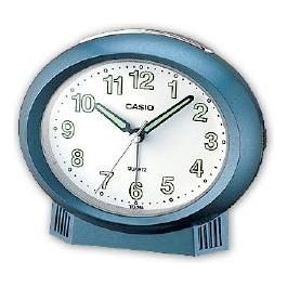 Casio Orologio Sveglia Analogica con Allarme Giornaliero Quadrante Bianco con Luce e Pellicola in Neobrite