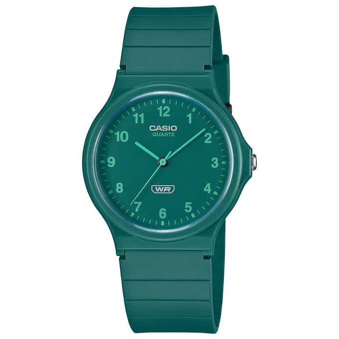 Casio Orologio Unisex Collection Verde Cassa e Cinturino in Resina