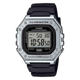 Orologio da Uomo Nero e Silver