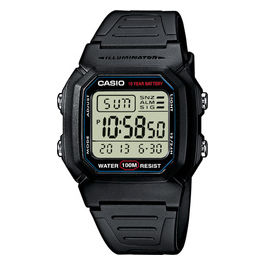 orologio digitale sportivo W800H1AVES impermeabile 100m nero resina unisex
