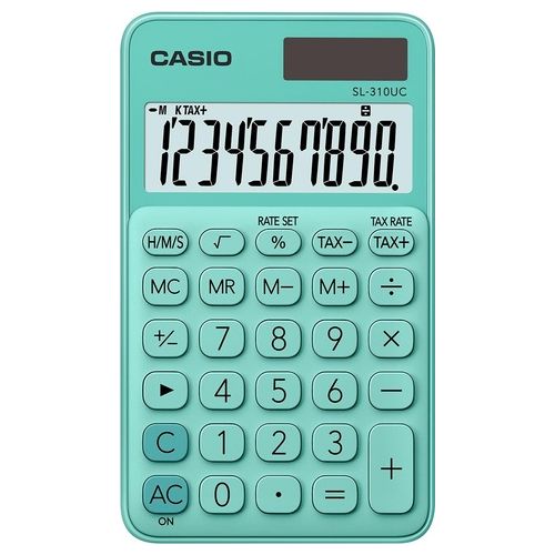 Casio SL-310UC-GN Calcolatrice da Ufficio