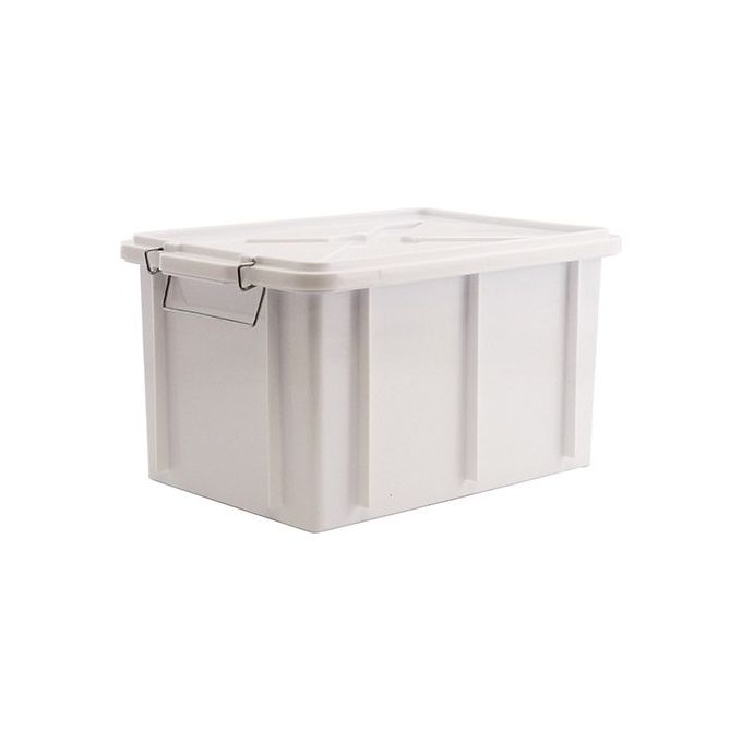 Cassetta box con coperchio 35x25x20 Bianco