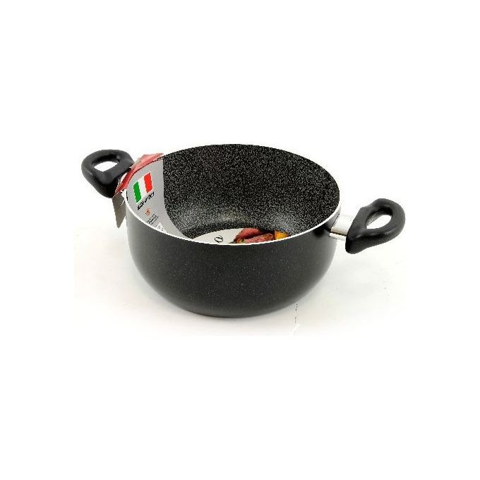 Casseruola in acciaio con 2 manici Vesuvio Diametro 22 cm