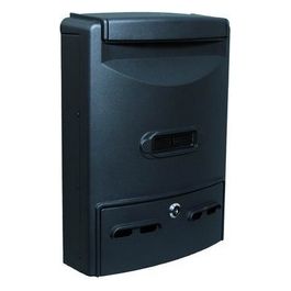 Cassette per Lettere Blinky Euro-Maxi Nere Alum 29x10x39H