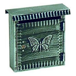 Cassette per Lettere Fe-Battuto Piccola Antichizzata 22x8x25H