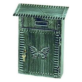 Cassette per Lettere Fe-Battuto Grande Antichizzata 22x10x31H