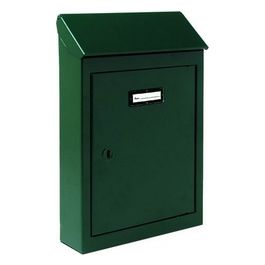 Cassette per Lettere Lamiera Nr. 3 Verde cm.20x6x30