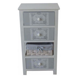 Cassettiera Indy 4 in Legno per Camera da Letto Design Moderno con 4 Cassetti Spaziosi e Funzionali
