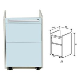 Cassettiera S1 - Azzurra 1 pz.