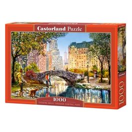 Puzzle da 1000 Pezzi - Passeggiata Serale Attraverso Central Park