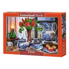 Puzzle da 1500 Pezzi - Natura Morta Con Tulipani