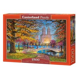 Puzzle da 1500 Pezzi - Passeggiata Autunnale. Central Park