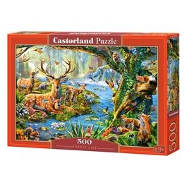 Puzzle da 500 Pezzi - Vita Nella Foresta