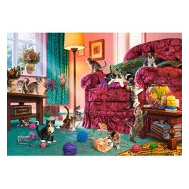 Puzzle da 500 Pezzi - Gattini Cattivi