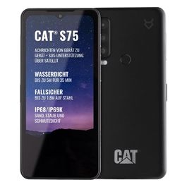 CAT S75 5G 6Gb 128Gb 6.58'' 120Hz Emergency SOS via satellite Nero