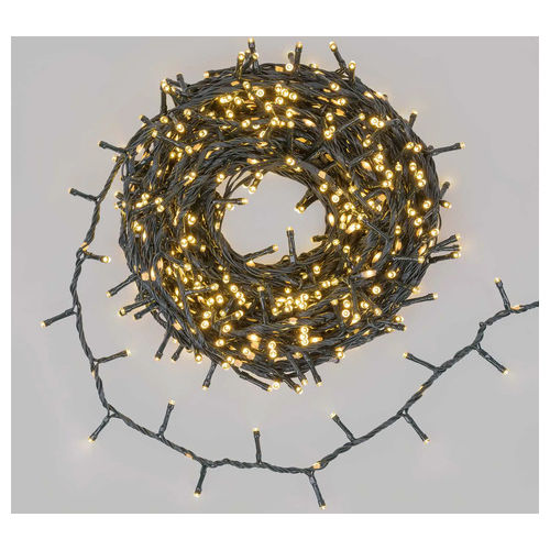 8024199078895 StarFall Light Catena Luminosa 1660 LED Bianco Caldo 30 m con Effetto Rincorsa Regolabile e Timer Integrato colore Bianco Caldo