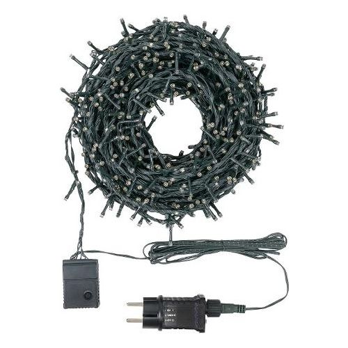 8024199078901 Catena Luminosa Natalizia MiniCluster StarFall Light 1660 LED Bianco Caldo e Freddo 30 m