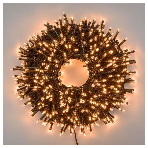 8024199063778 Catena Luminosa MiniCluster Wonder 10m 500 LED SuperBright 8 Colori