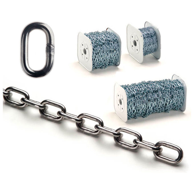 Rigamonti Catena Genovese N. 27 8mm 22mt Per Applicazioni Resistenti e Sicure