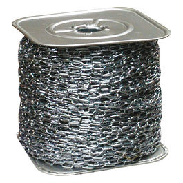 Catena Genovese №20 4.5mm Lunghezza 50mt in Acciaio Zincato per Uso Industriale e Domestico