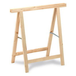 Cavalletto In Legno Di Pino Abete Portata Max 400 Kg