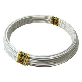 Cavatorta Matassina filo Plastificato per Stendibiancheria Bianco 20 mt 2,8 mm