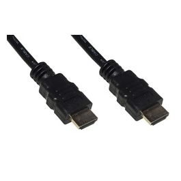 Link cavo hdmi 4kx2k per pc, notebook, hdtv, ecc contatti dorati mt 0,5 colore nero