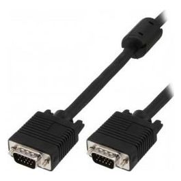 Cavo Vga 1.8mt M M 15pin Bk Schermato No Ferrite Adj