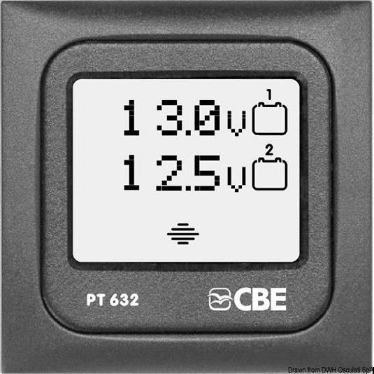 CBE Pannello voltmetro digitale