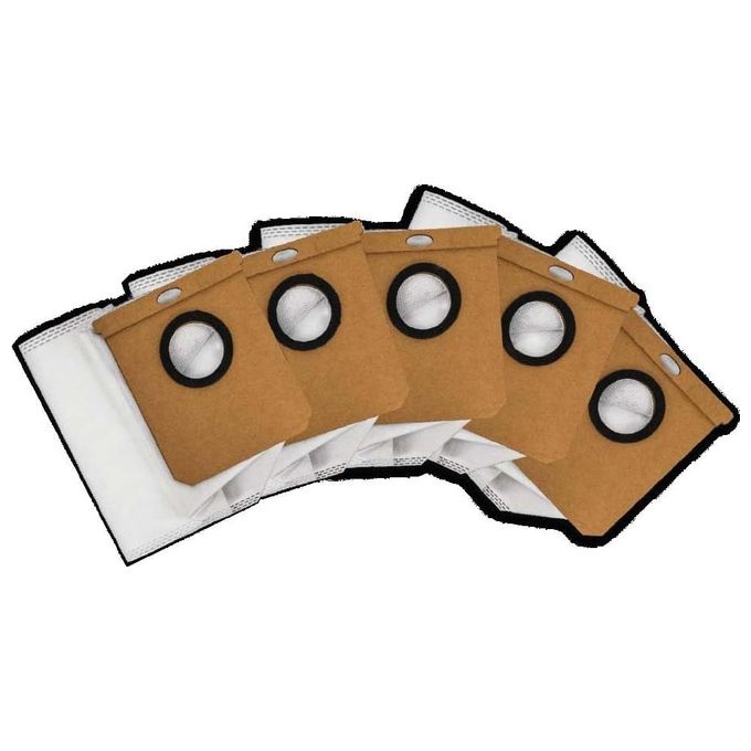 Cecotec Confezione da 5 sacchetti per base autopulente compatibili con Conga 2299 Home e Conga 7490 Immortal Home