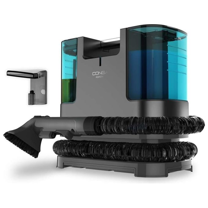 Cecotec Conga Popstar 3000 CarpetClean Lava Tessuti Nero e Blu per un Eccellente Pulizia dei Tessuti in Casa