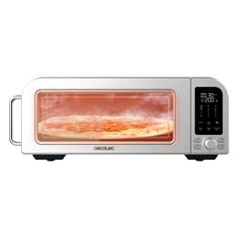 Cecotec Forno elettrico con Finestra per Pizze Fun PizzaeCo 2000W capacità 18 Litri acciaio inox