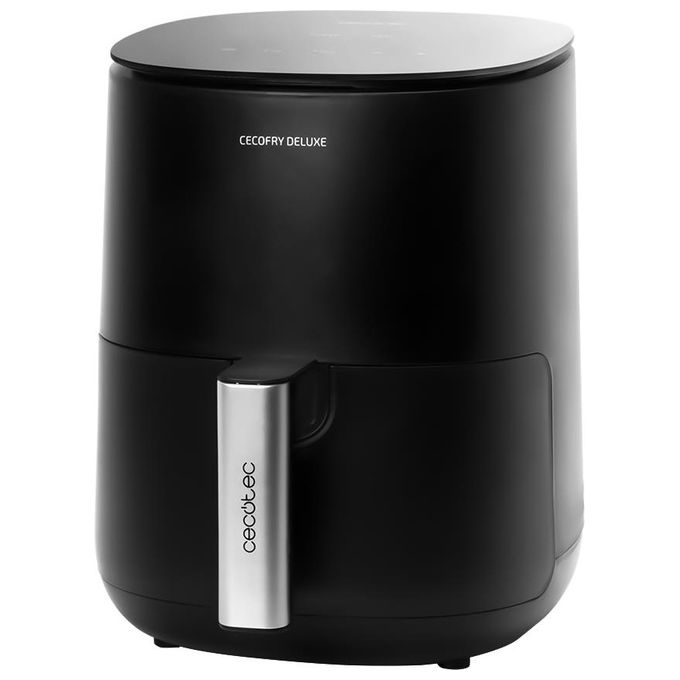 Cecotec Friggitrice Cecofry Deluxe Rapid Moon 2.5 Litri 1400W Nera