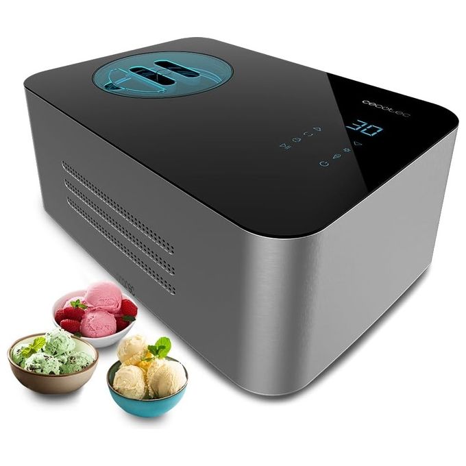 Cecotec Gelatiera 1500 Touch Gelacy 1500 con Compressore da 1.5 litri e Funzione Touch