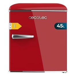 Mini Frigorifero Retrò Tavolo 45 Litri Bolero CoolMarket TT Origin classe E Icebox e maniglia cromata rosso