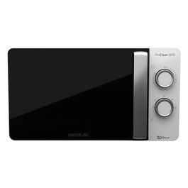 ProClean 3010 Forno Microonde Capacità 20 Litri Potenza 700W Rivestimento Ready2Clean e Tecnologia 3DWave Nero/Bianco