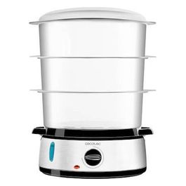 Vapovita 3000 Vaporiera Elettrica 800W 3 Contenitori Indipendenti Timer Acciaio Inox